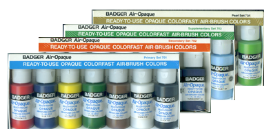 Badger Minitaire Paint Chart