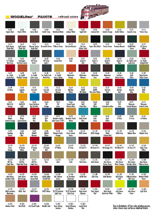 Peterbilt Paint Color Chart